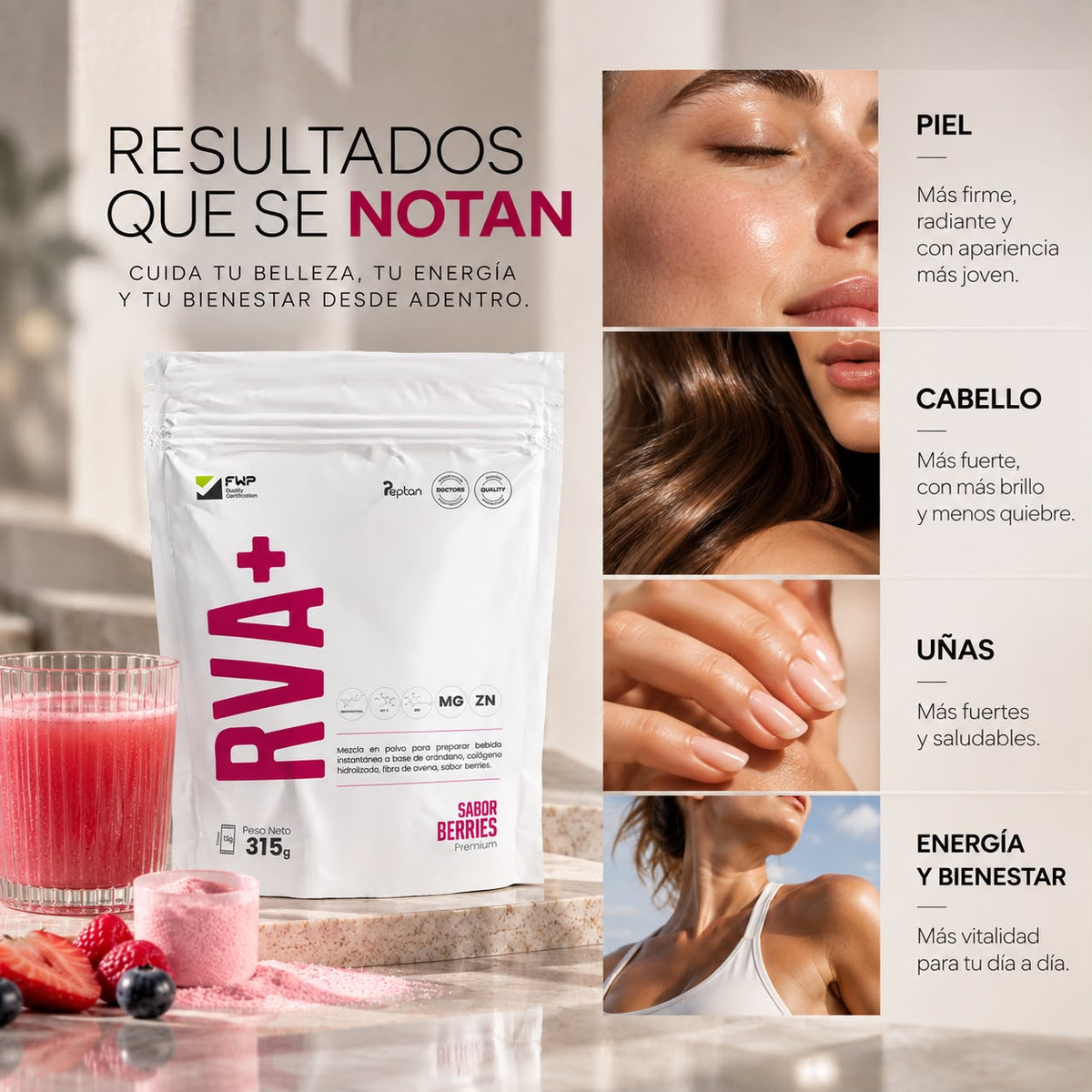 RENÖVA+ | Fórmula Integral de Belleza y Vitalidad